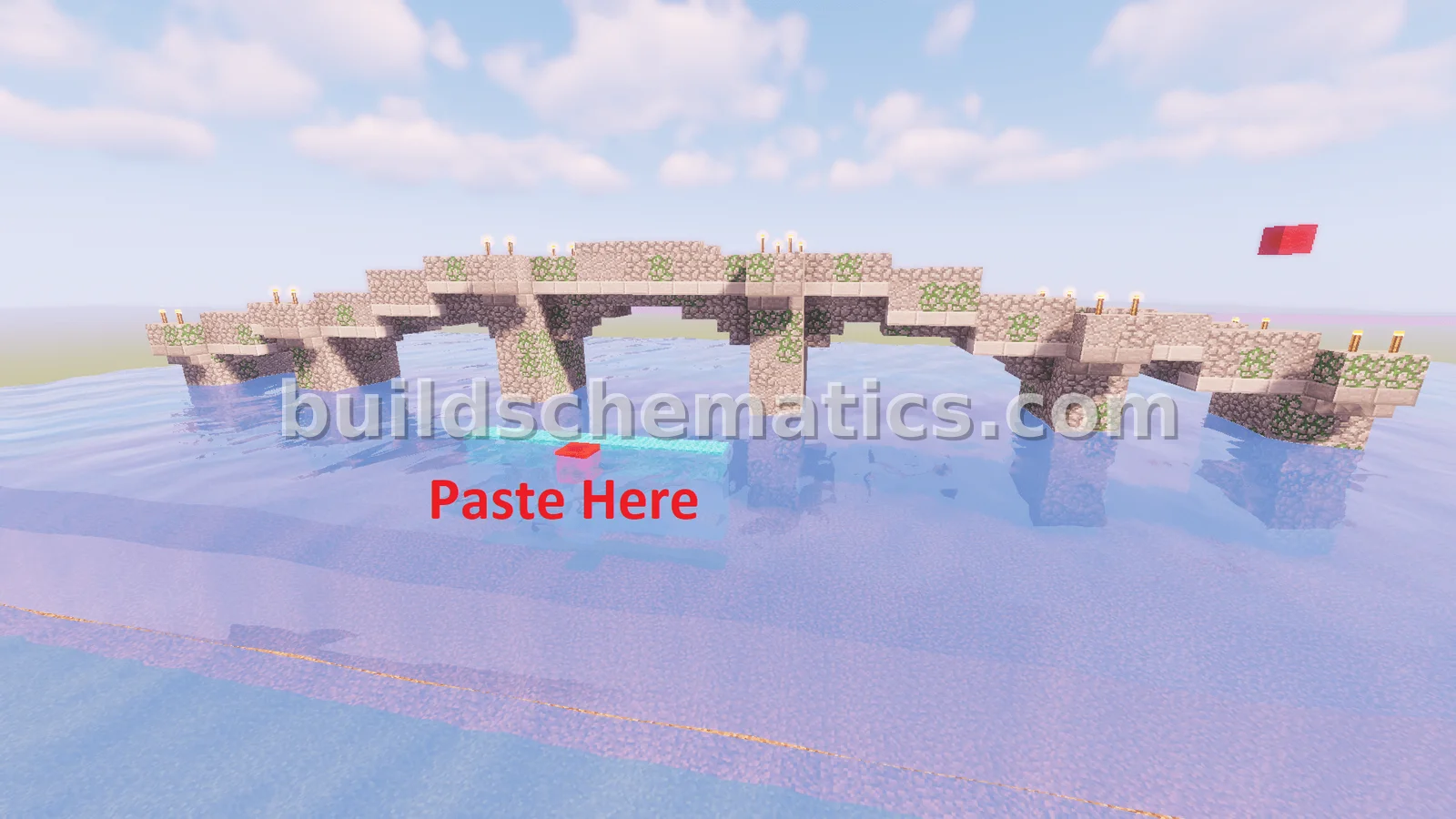 Simple Stone River Bridge — view 2