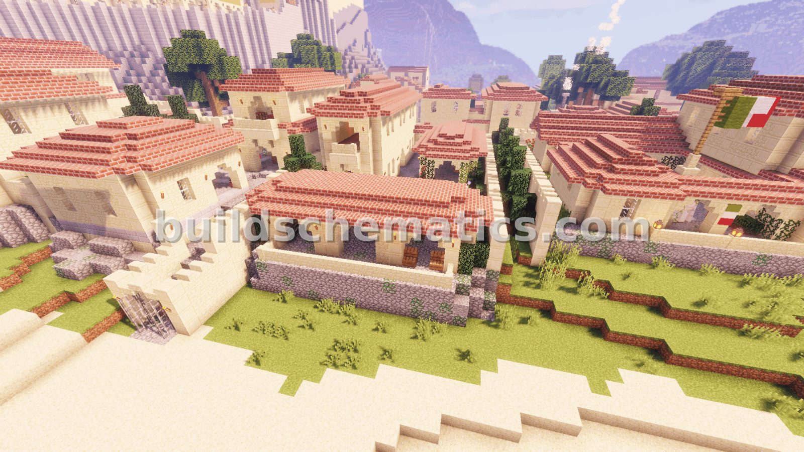 Roman Style Beach Villa