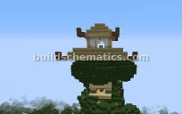 Cozy Minecraft Treehouse — view 3