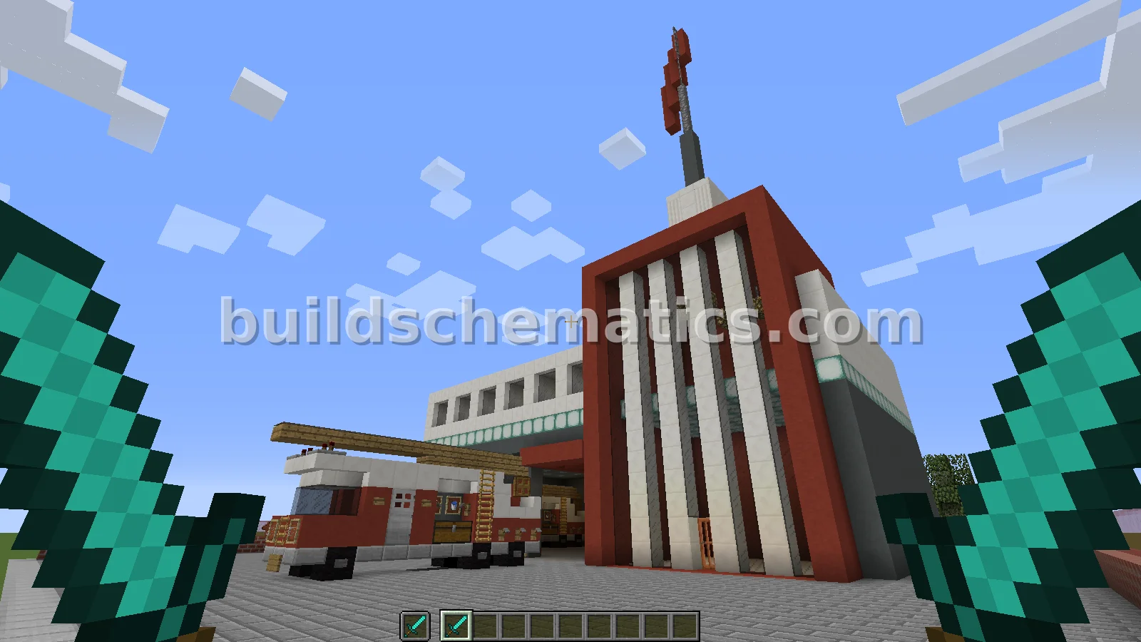 Fire Station Building — view 2