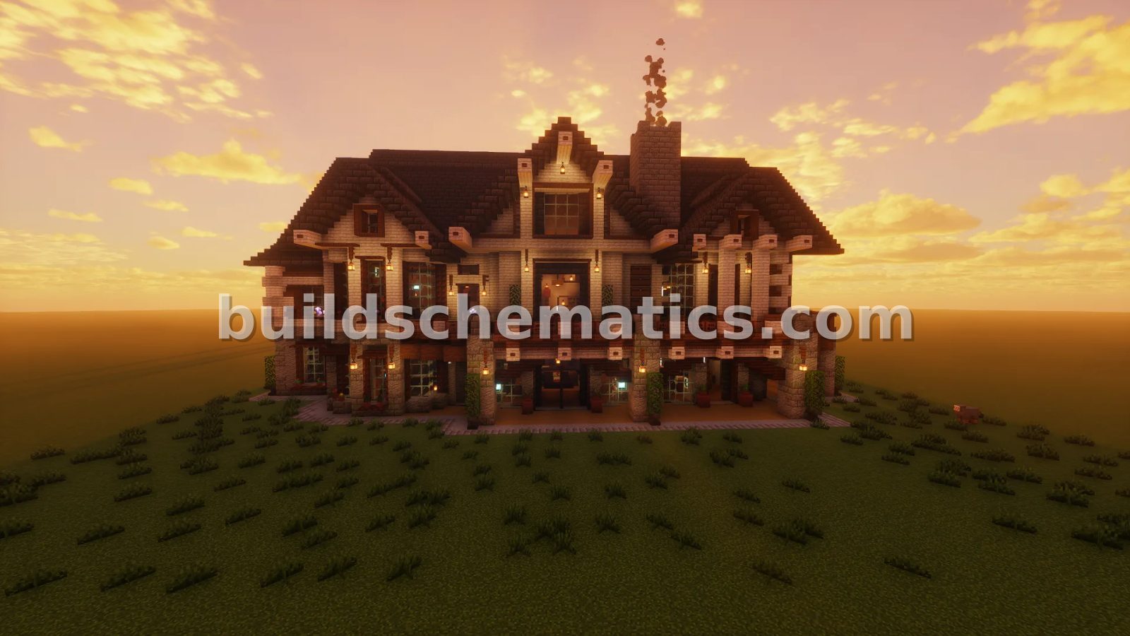 Paleoak Cabin With Detailed Interior
