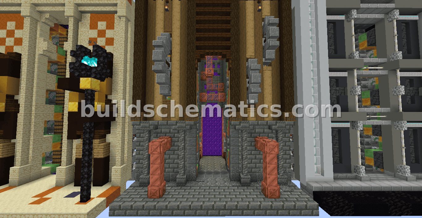 Redstone Activated Portal Decorations — view 5