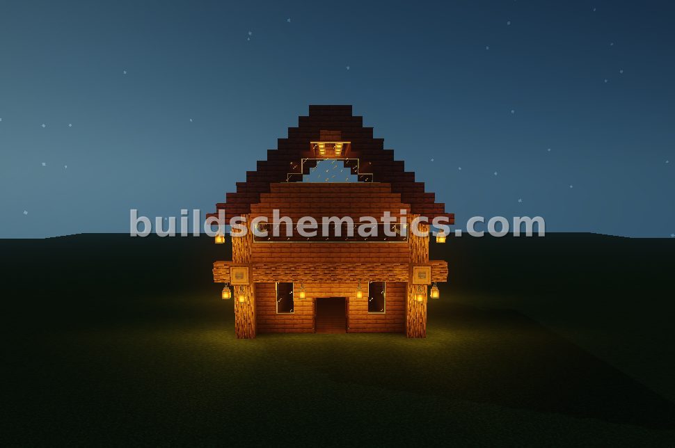 Three Story Wooden House