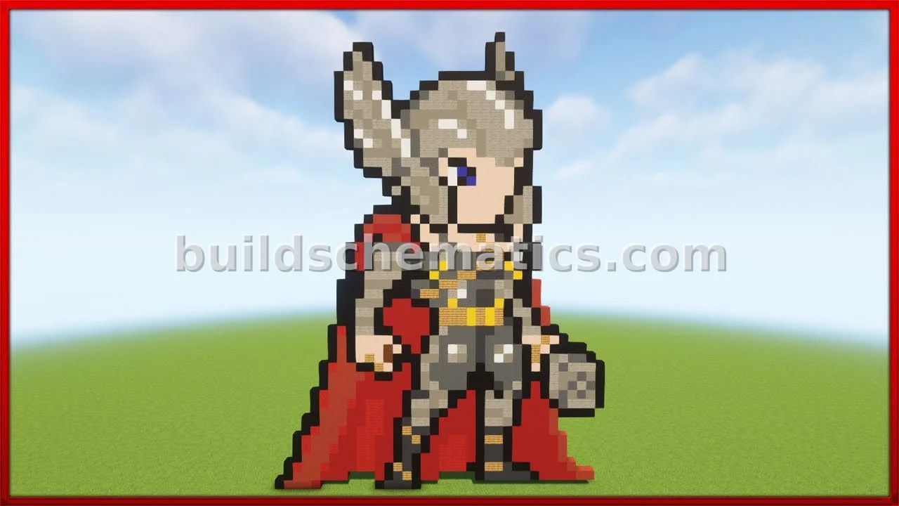 Thor Pixel Art