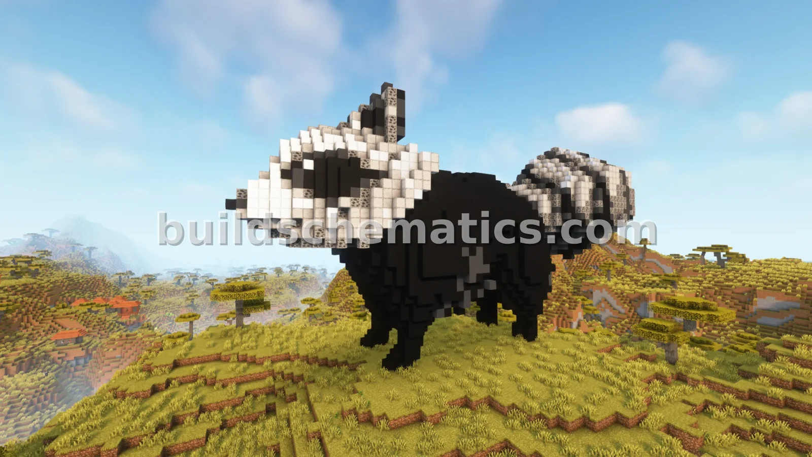 Large Raccoon Statue — view 4