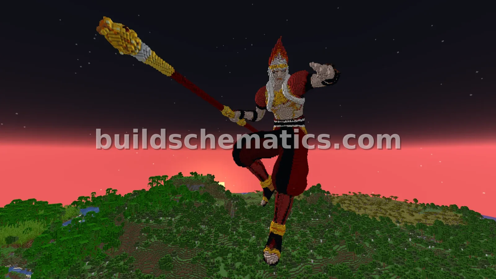 Sun Wukong Monkey King Statue — view 5