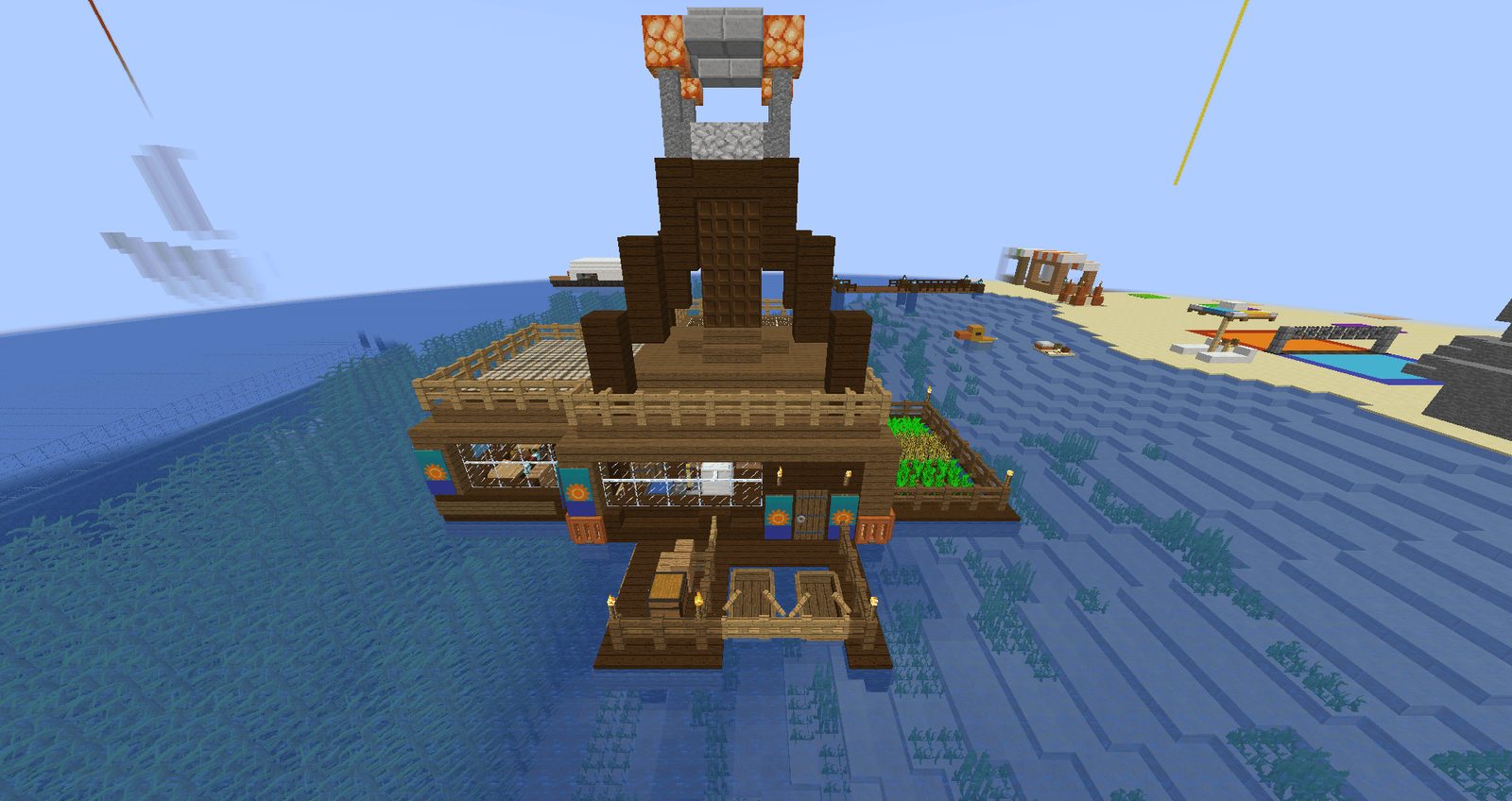 Water Floating House