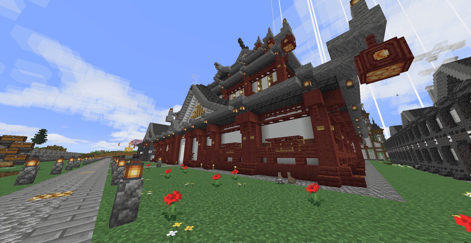 Mega Japanese Palace Build