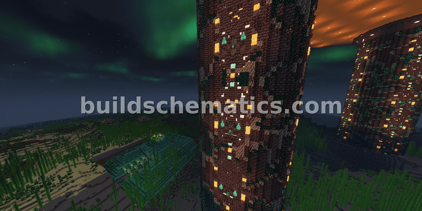 Giant Dark Pillar Structure — view 4