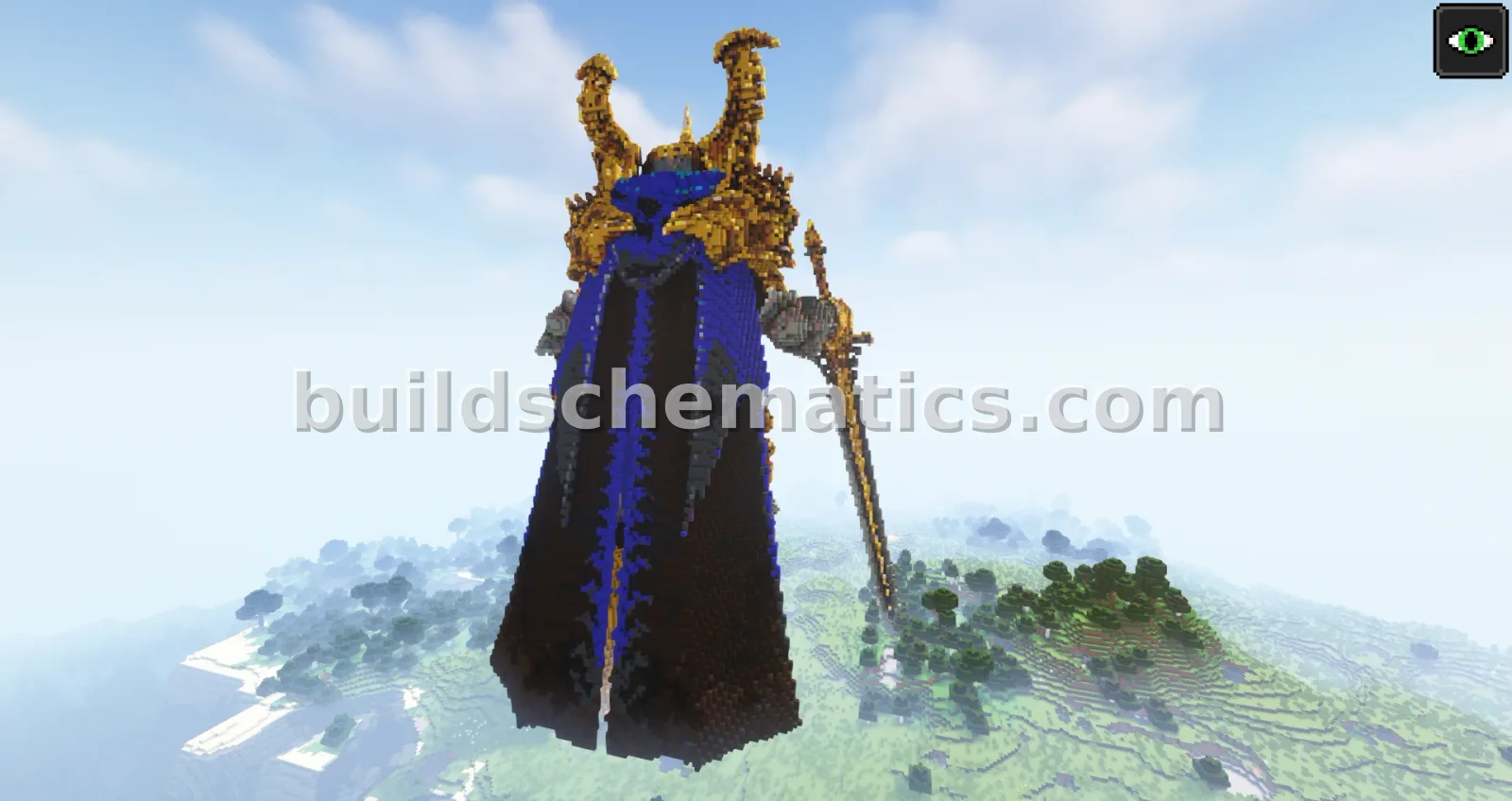God Level Knight Statue — view 2