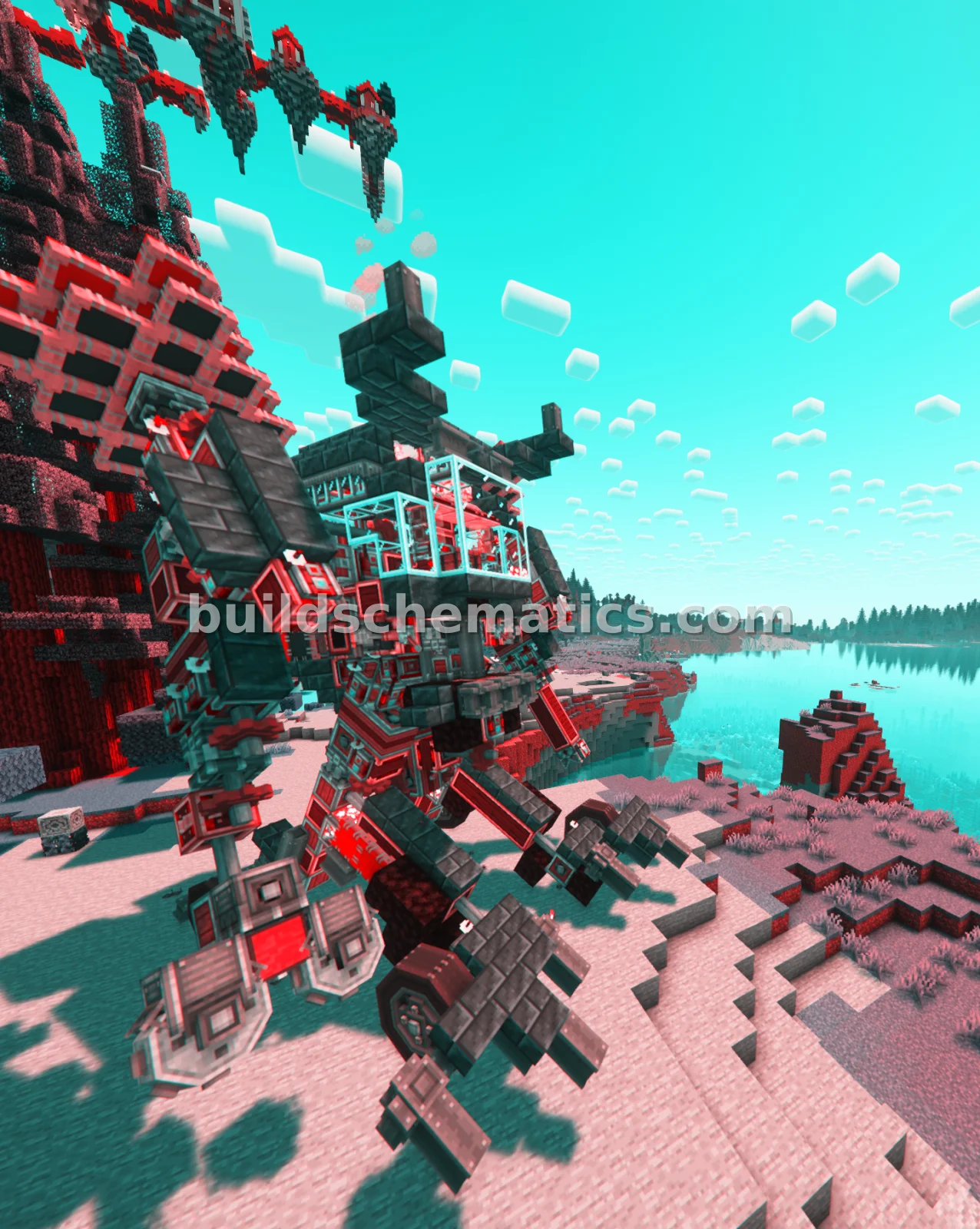 Hell Mecha Flying Utility Vehicle