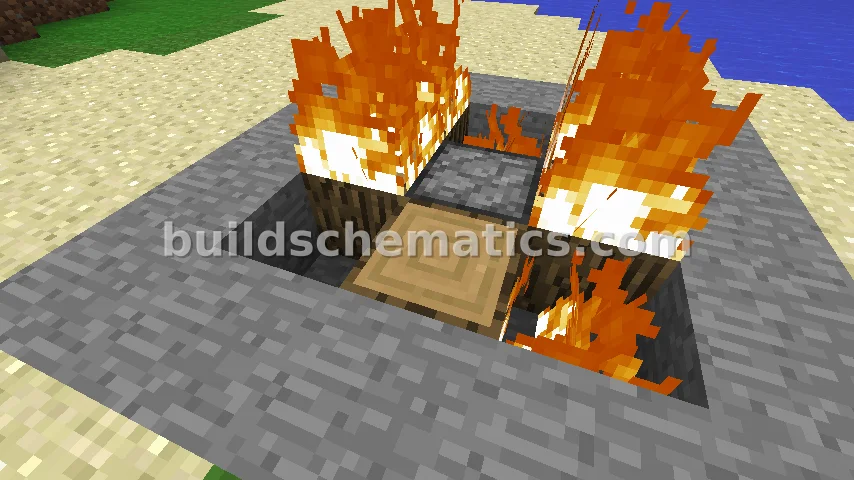Small Minecraft Campsite Tent — view 4