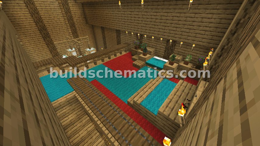 Three Connected House Structures — view 2