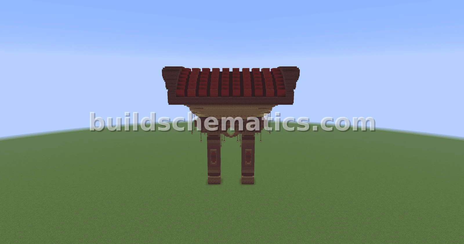 Fantasy Medieval Oriental Gate