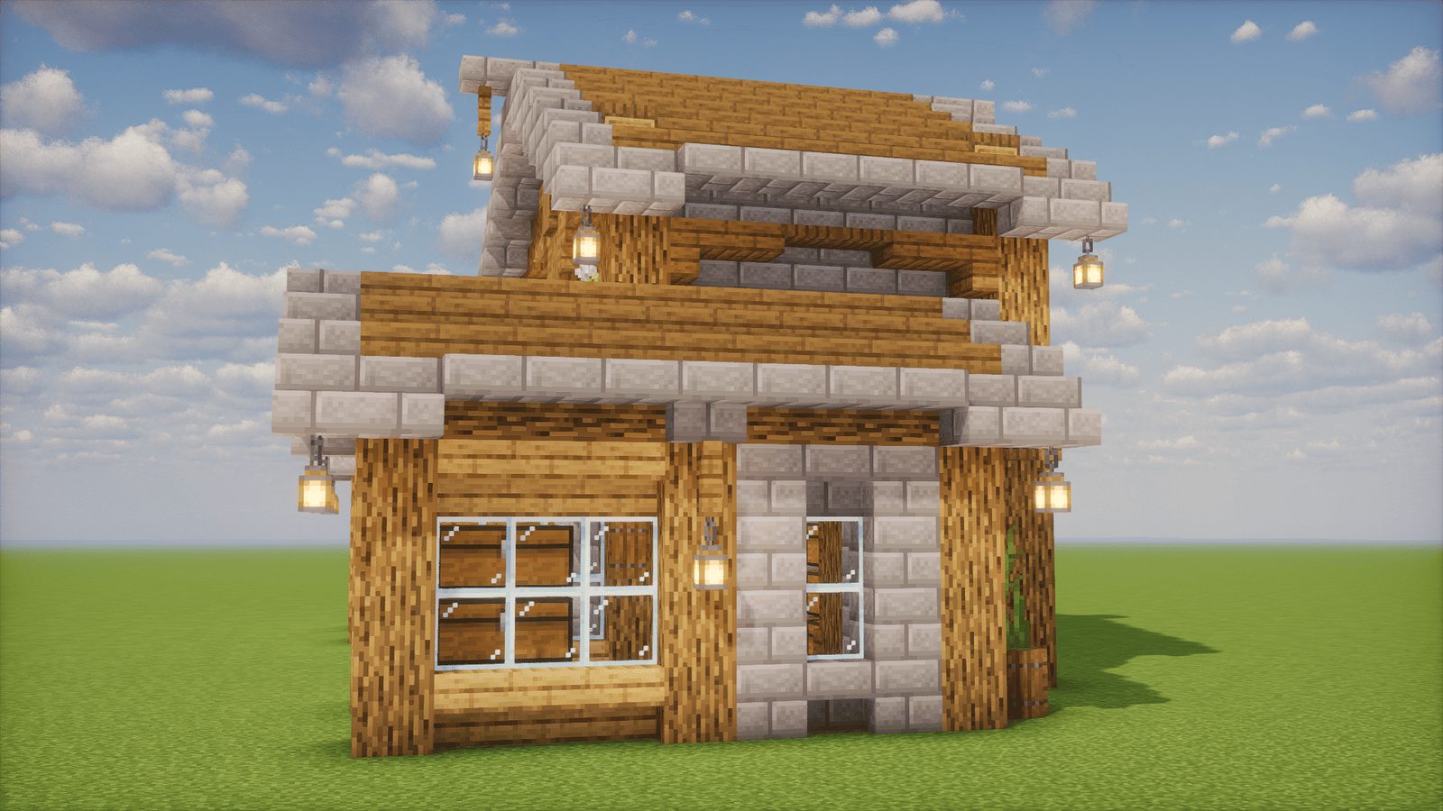 Charming Medieval Starter Home Schematic — view 2