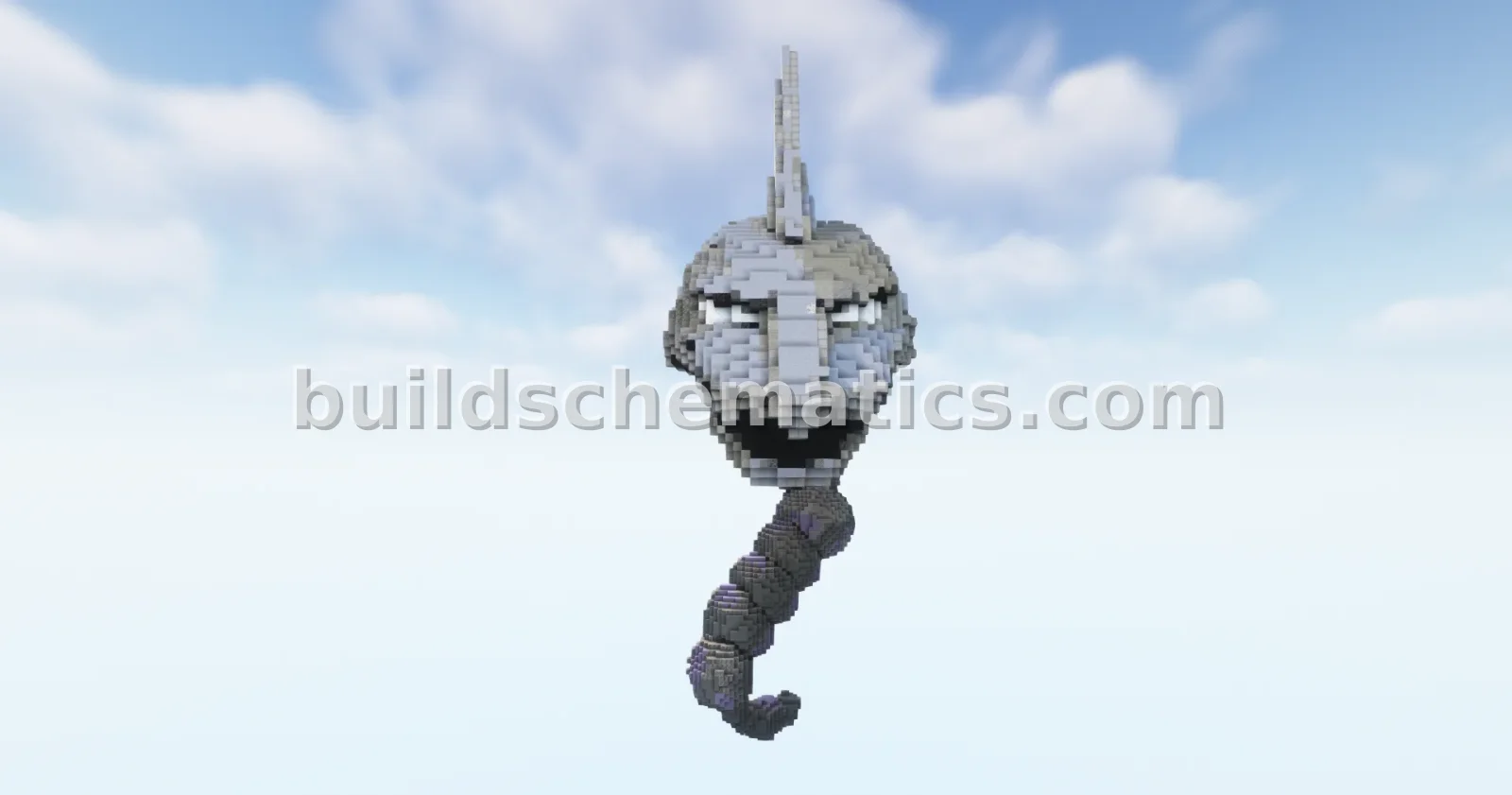 Large Pokémon Onix Statue — view 2