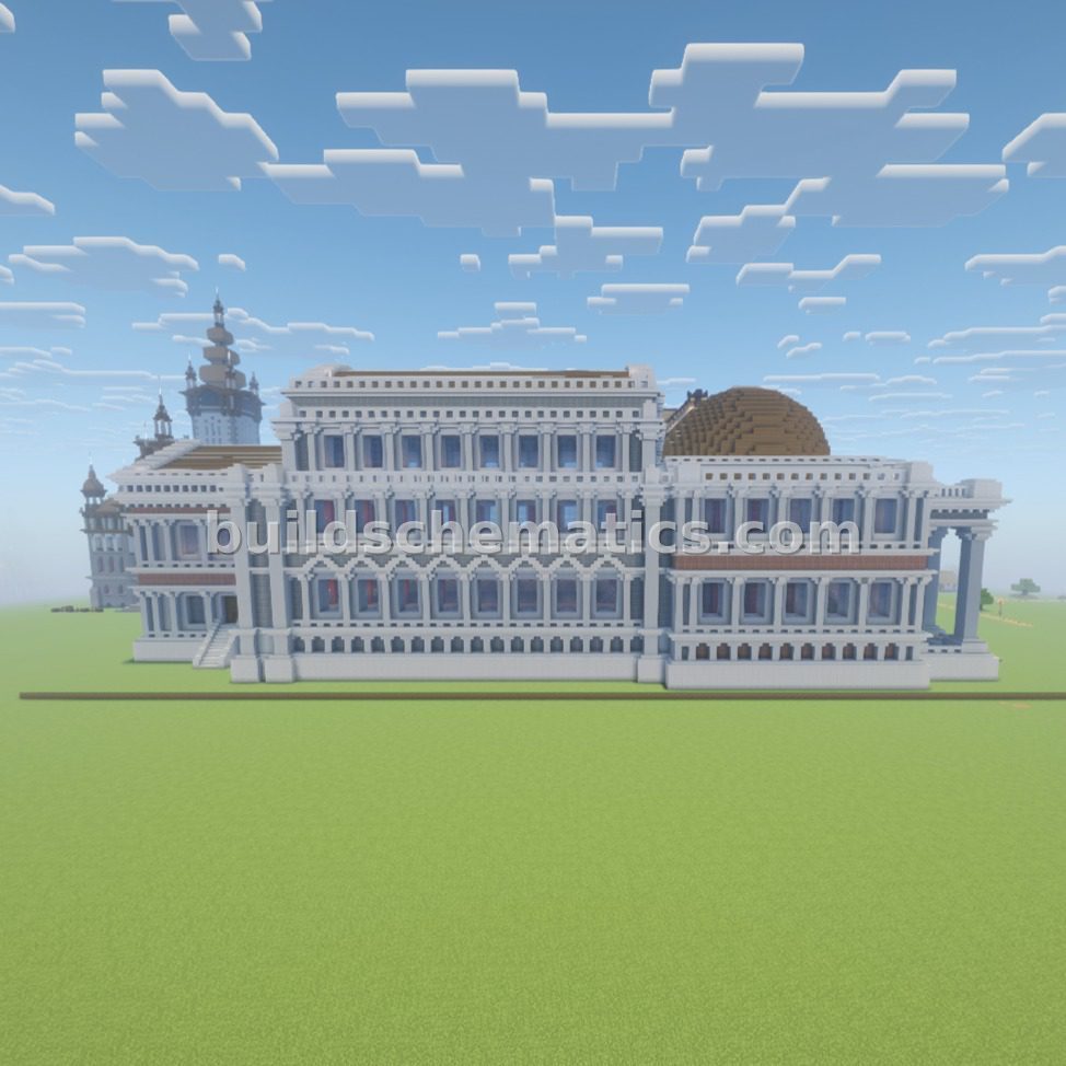 White Museum Structure — view 3
