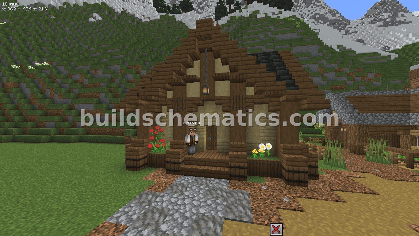 Advanced Rustic Two-Story Starter Residence — view 3