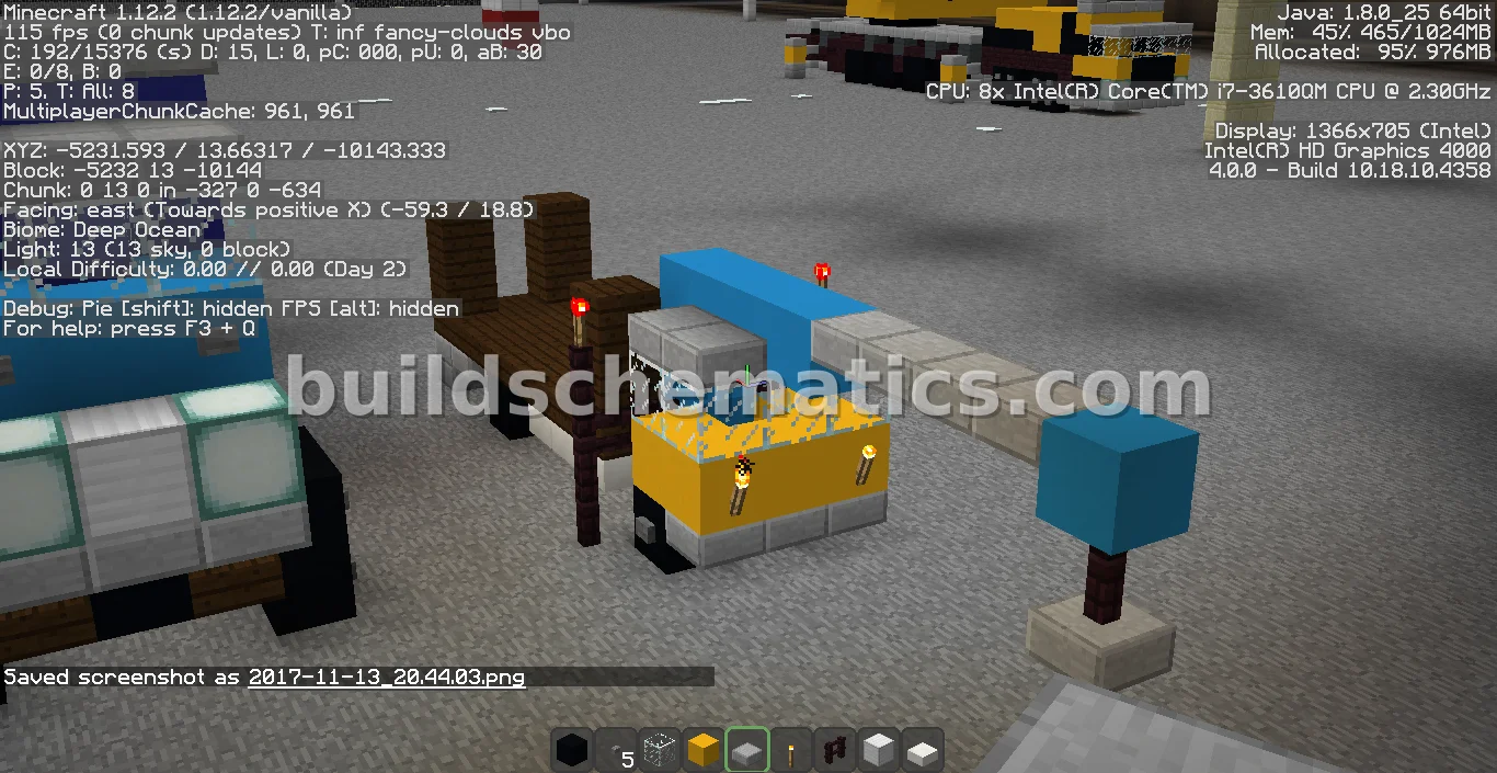 Crane Truck Self Loader Vehicle — view 3