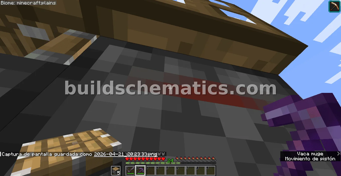 Bedrock Breaker Redstone Machine — view 5