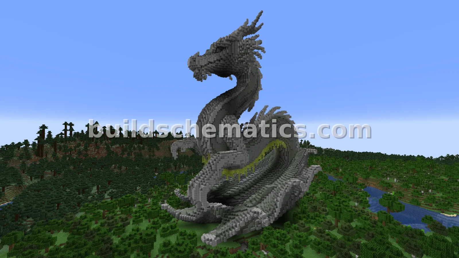 Ancient Sea Dragon Statue