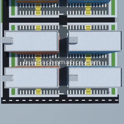 Modern Apartment Complex — view 2
