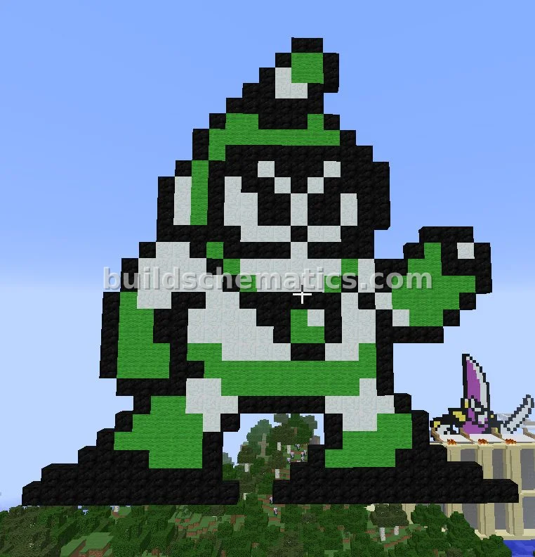 Pixel Art: Bubble Man