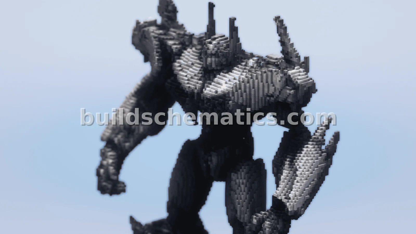 Megatron Transformer Statue