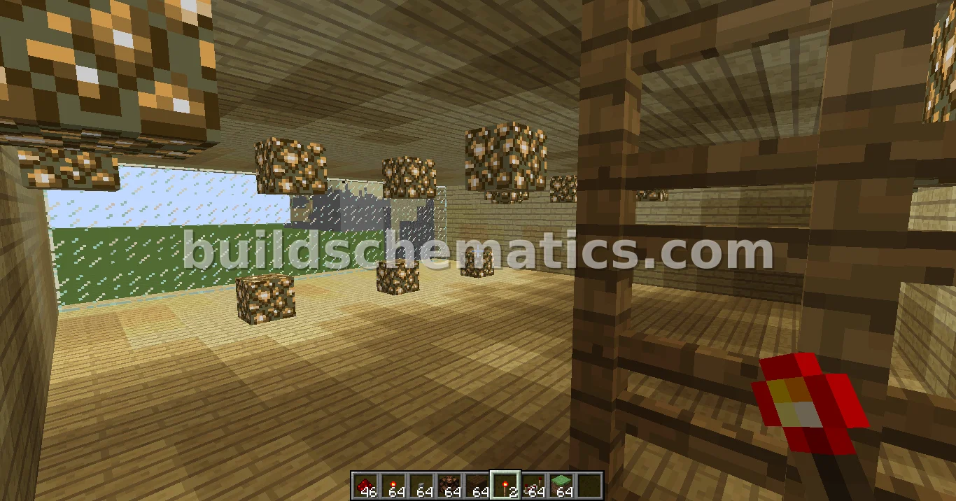 Modern Redstone House with Secret Basement — view 4