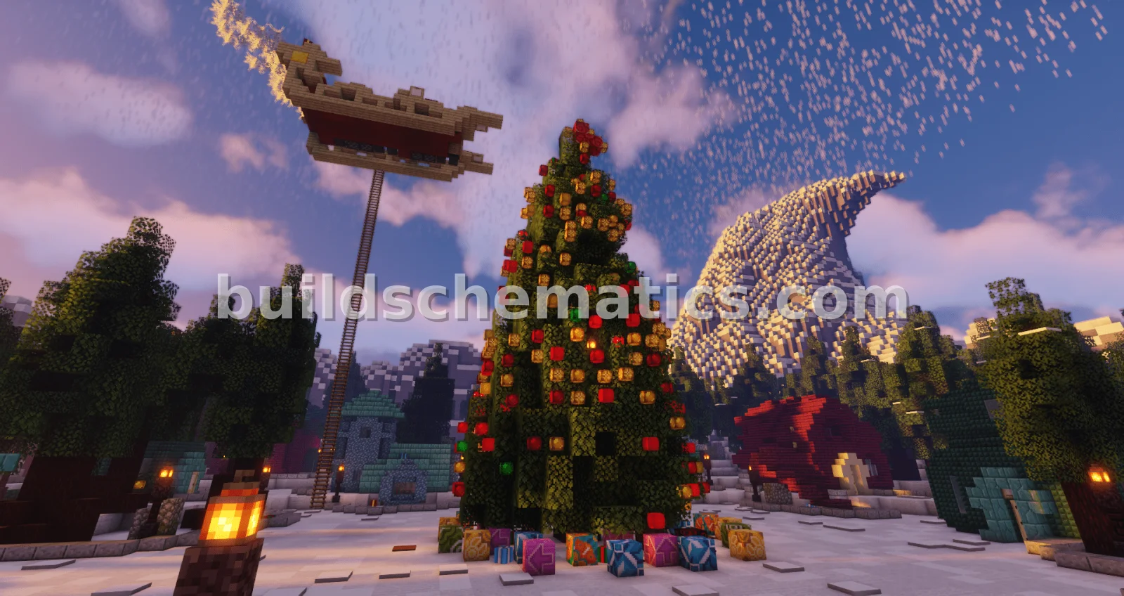 Whoville Christmas Village Map