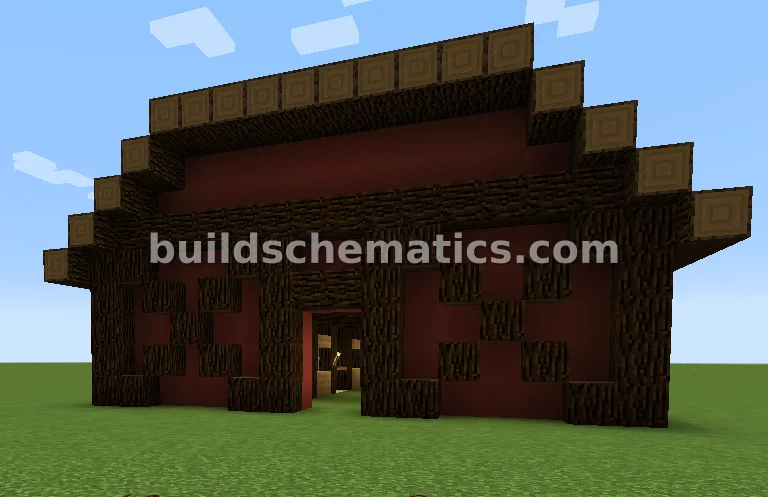 Classic Red Barn with Stalls