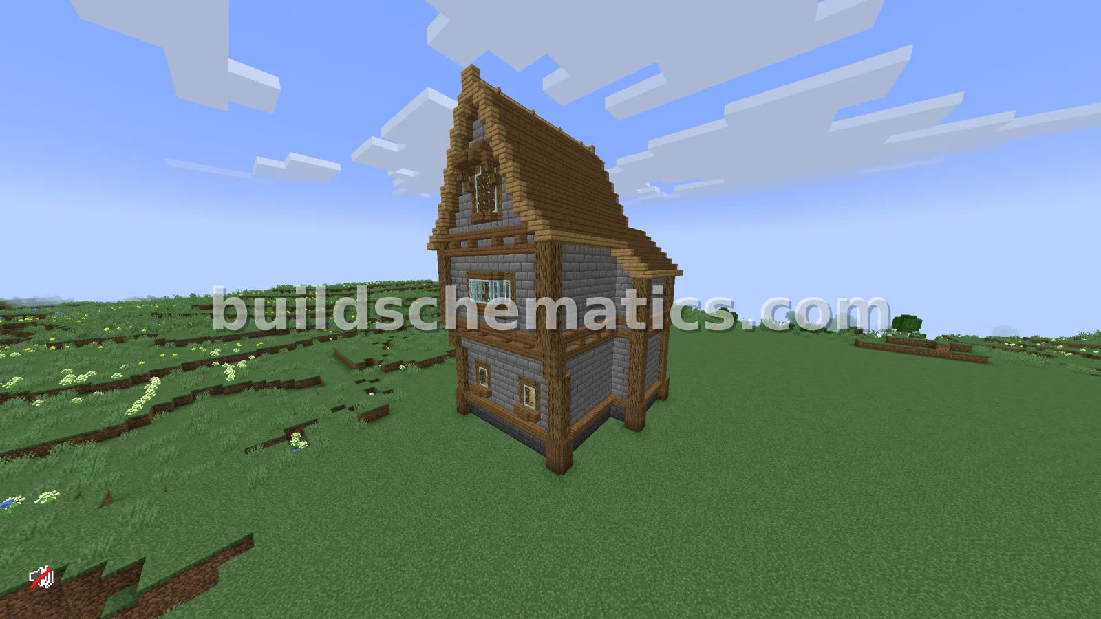 Steampunk House with Working Mechanisms — view 2