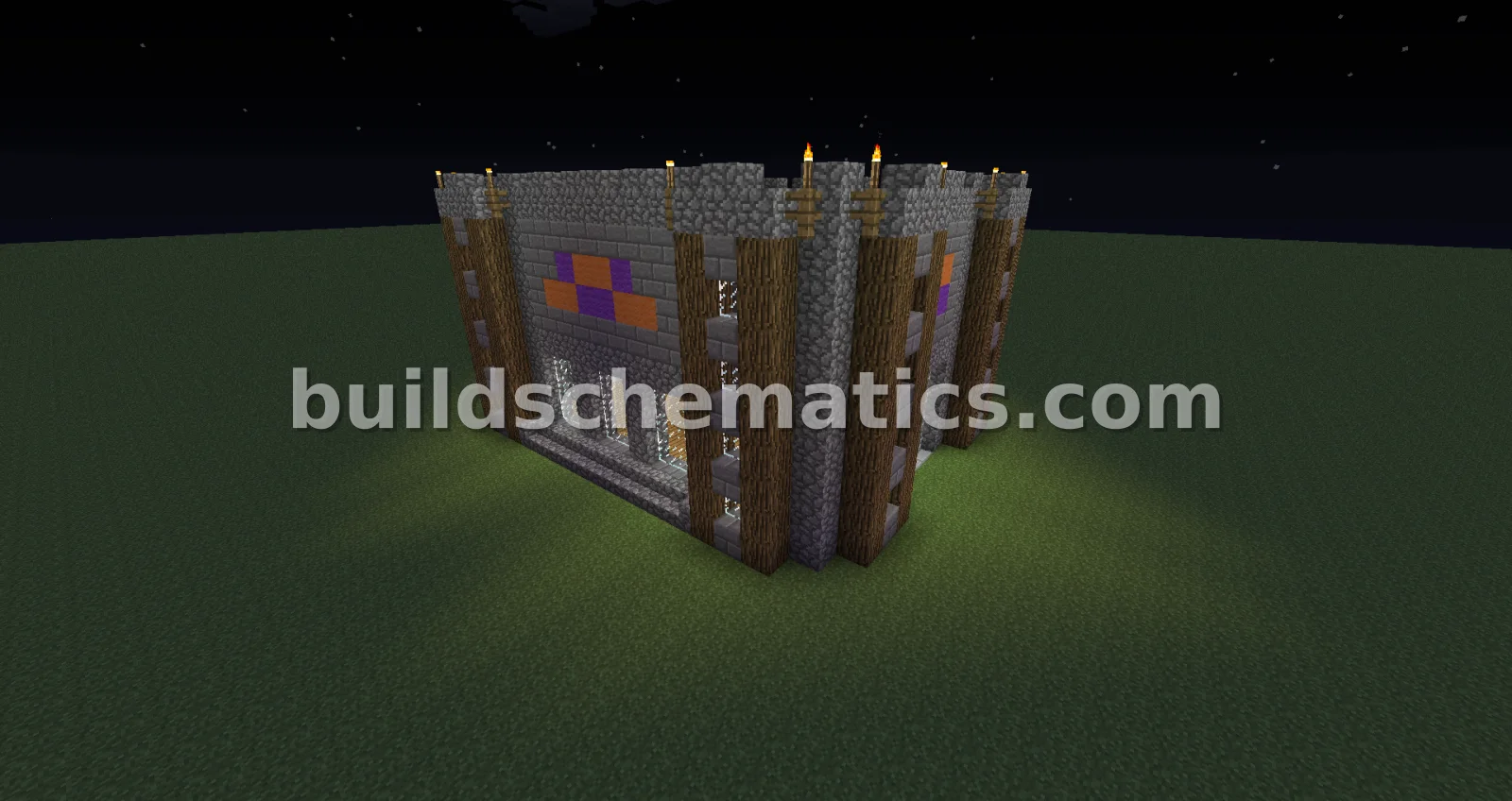 Castle Gatehouse Structure — view 3