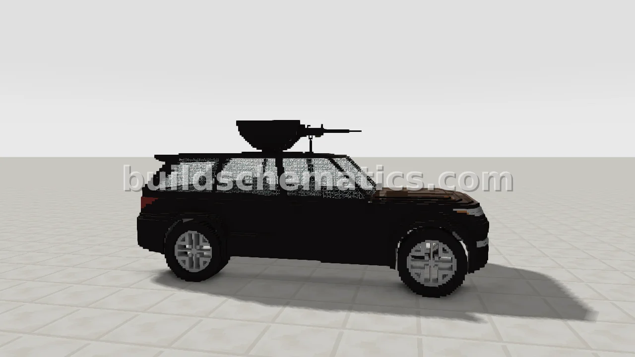 Machine Gun Vehicle Component — view 3