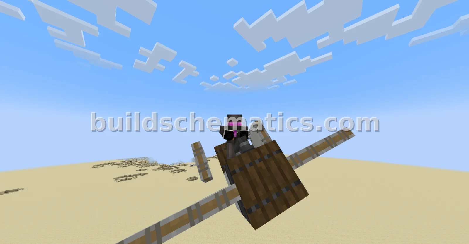 Simple Handle Powered Aircraft