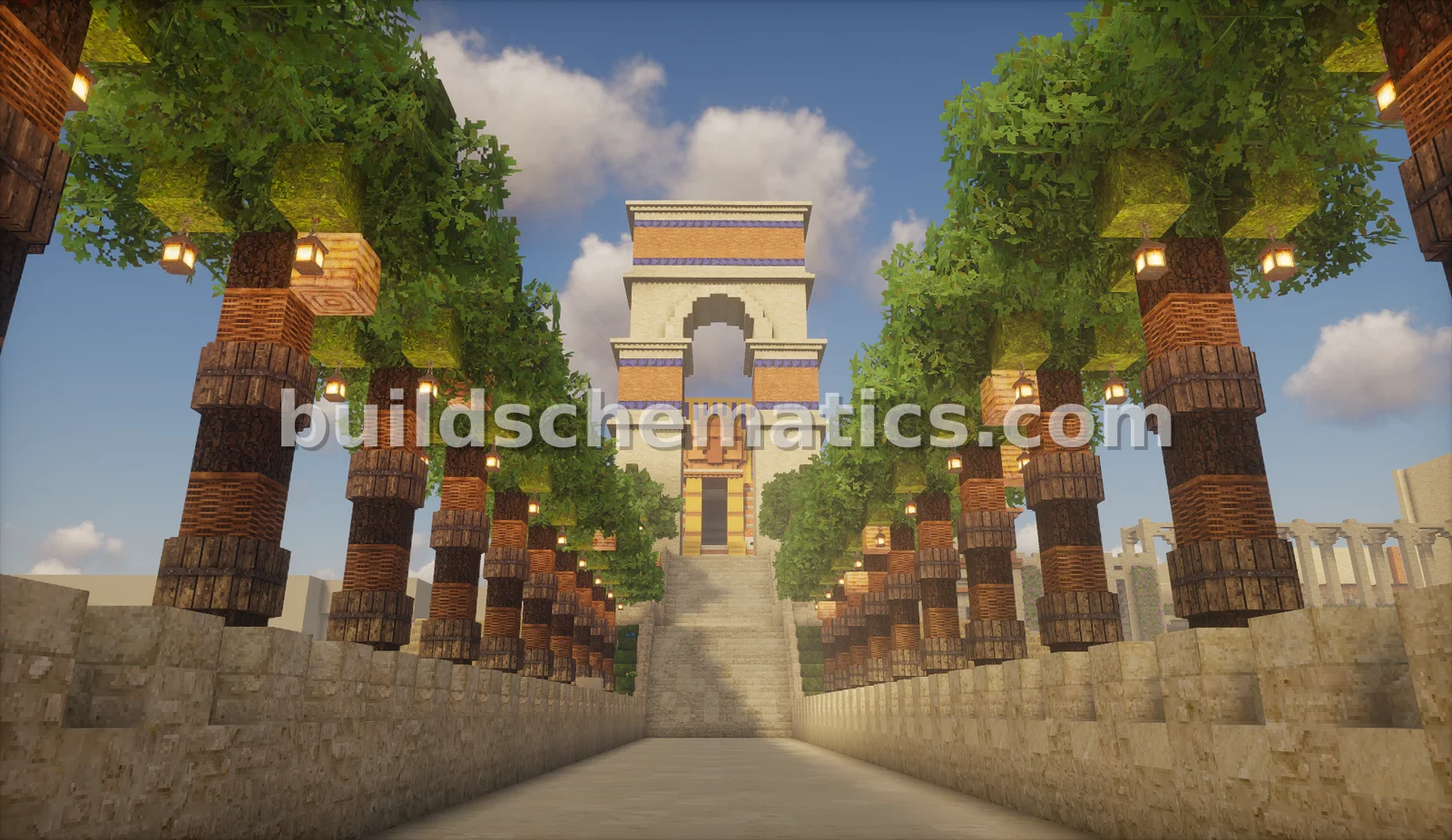 Desert Sandstone Entrance Structure — view 3