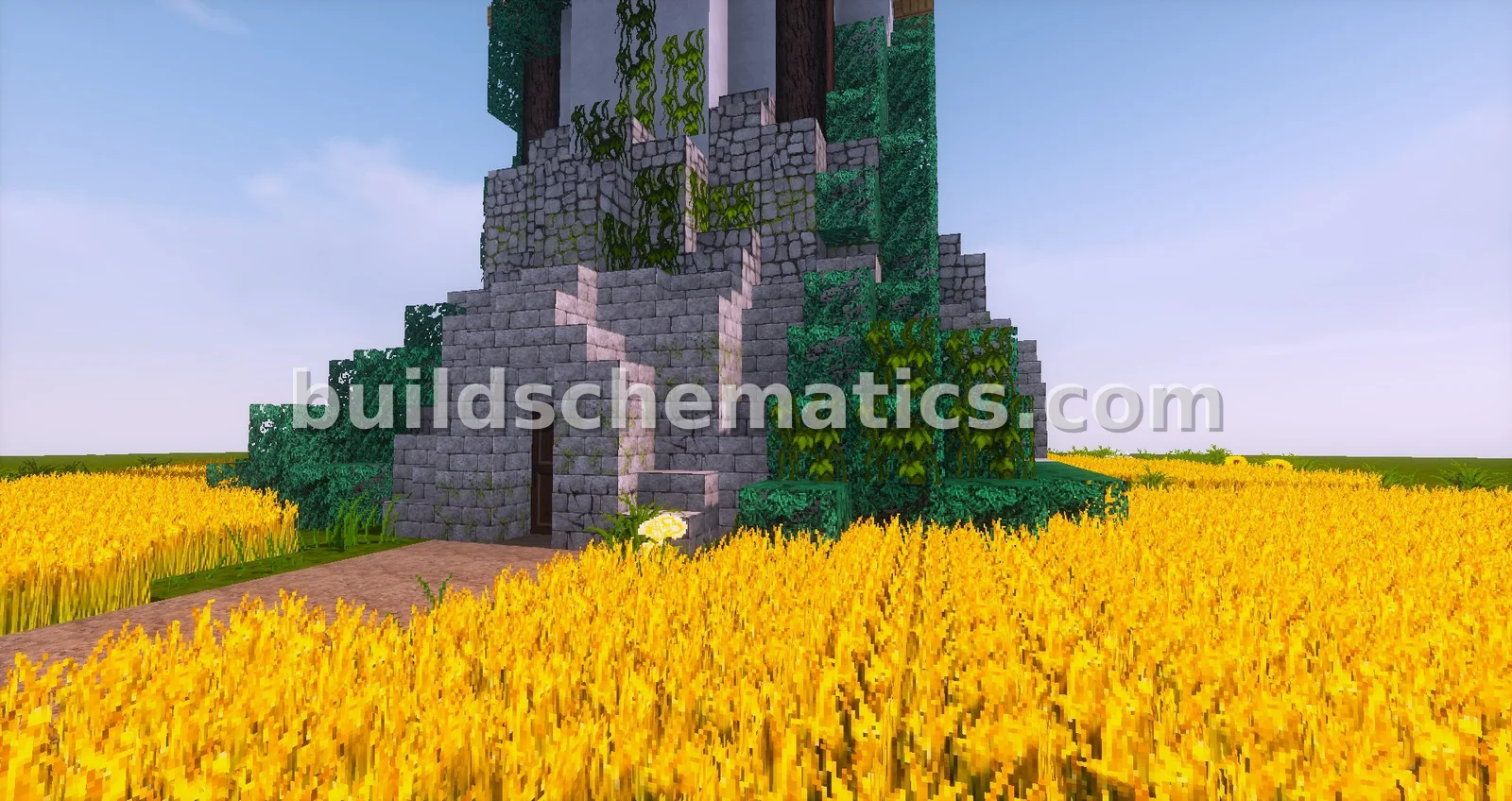 Medieval Windmill Storage House — view 4
