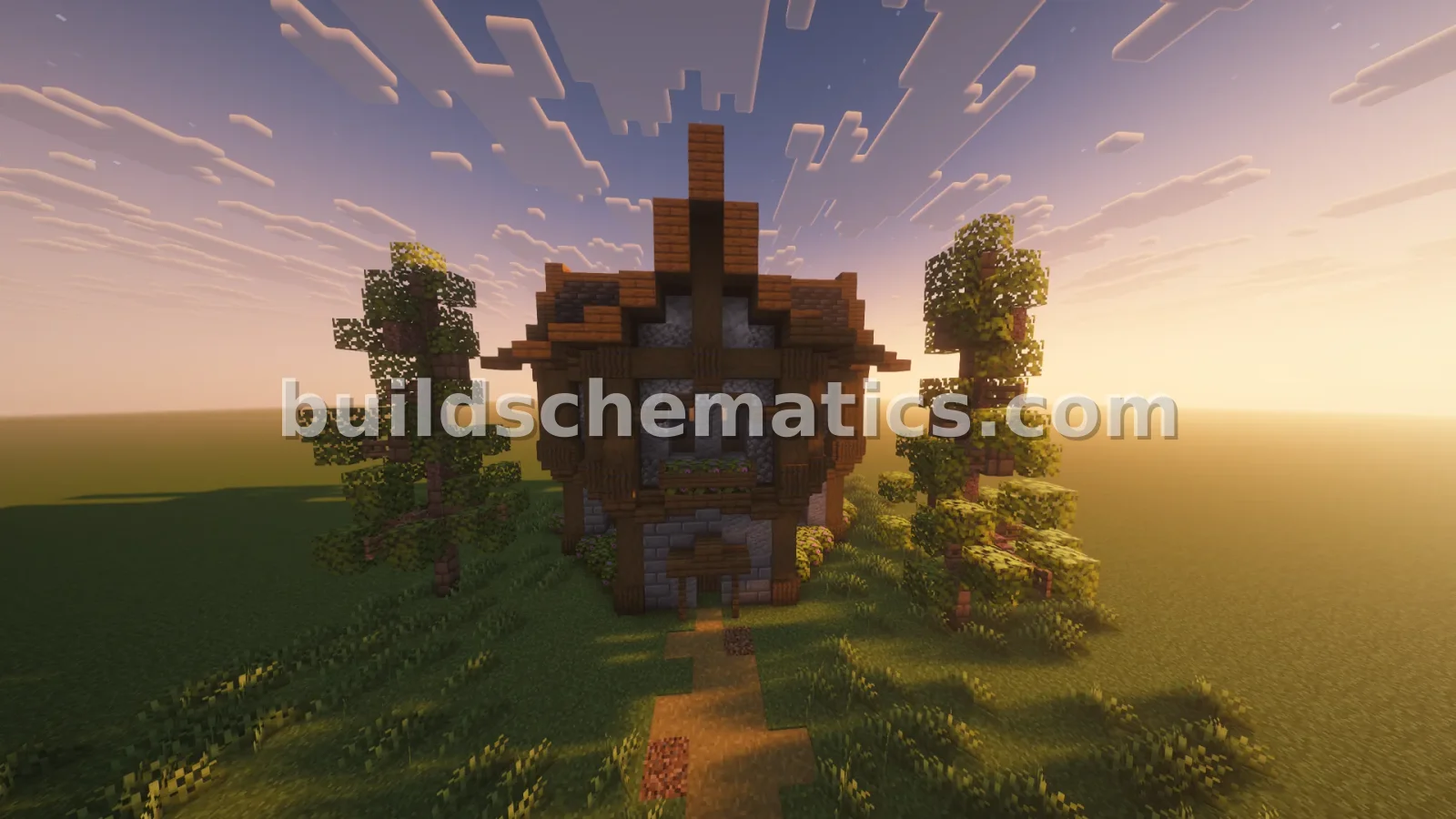 Medieval Cottage Minecraft Build