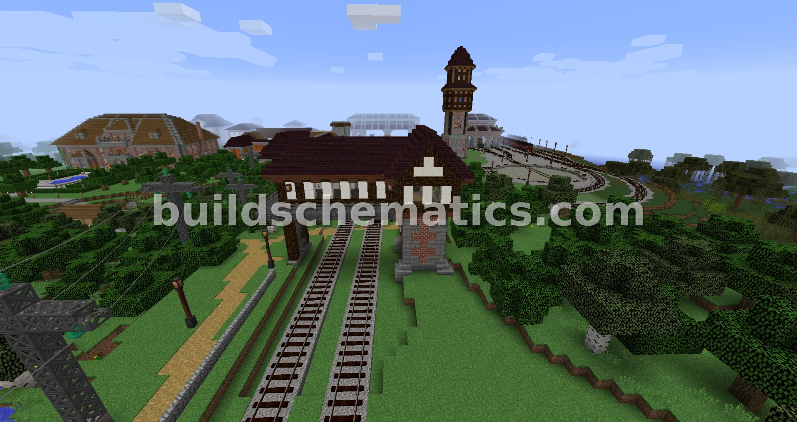 European Style Signal Box Decoration