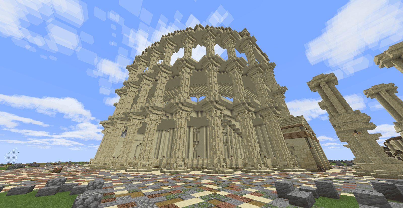 Epic Medieval Coliseum Arena Build