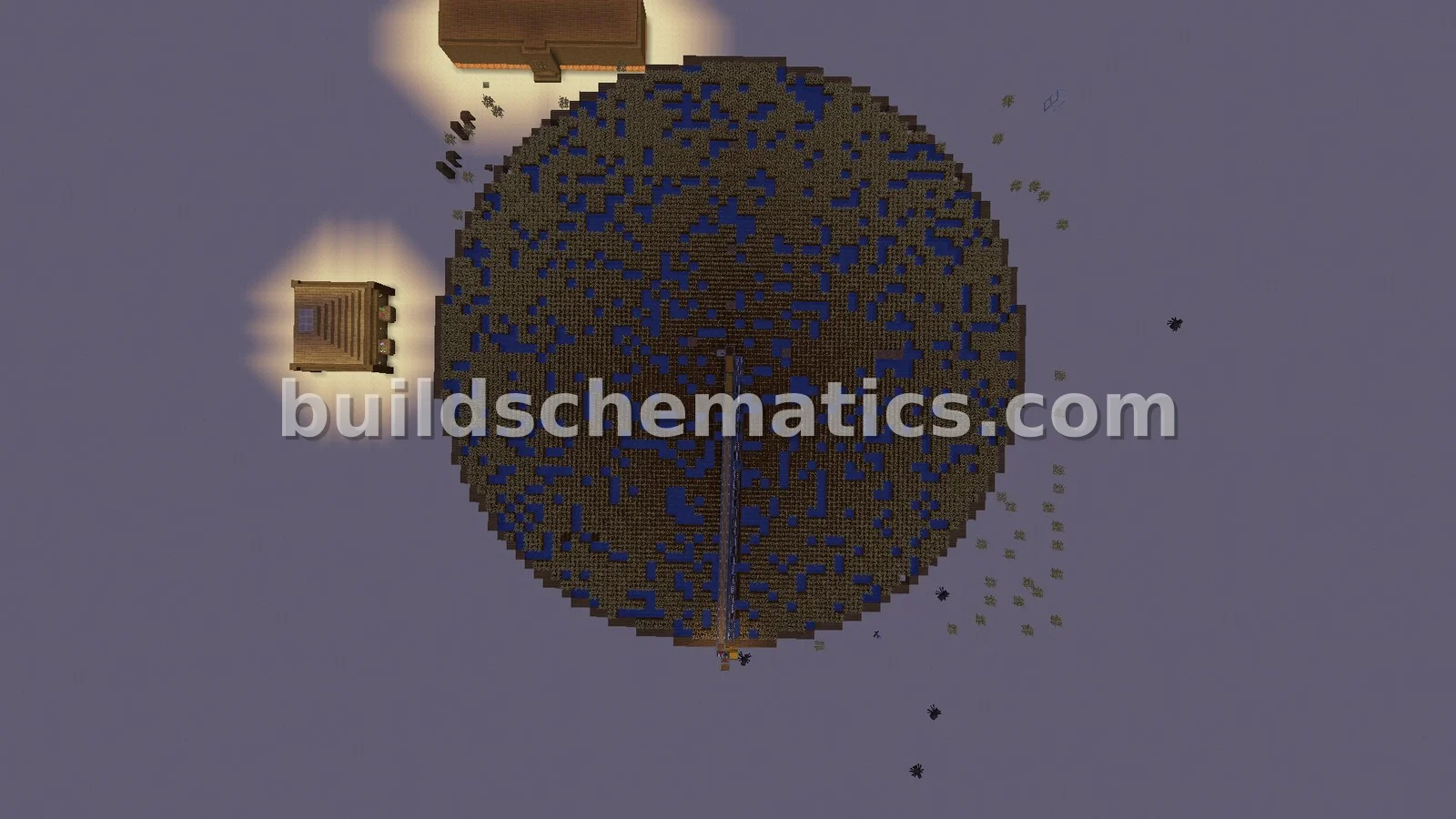 Large Scale Automated Crop Farm