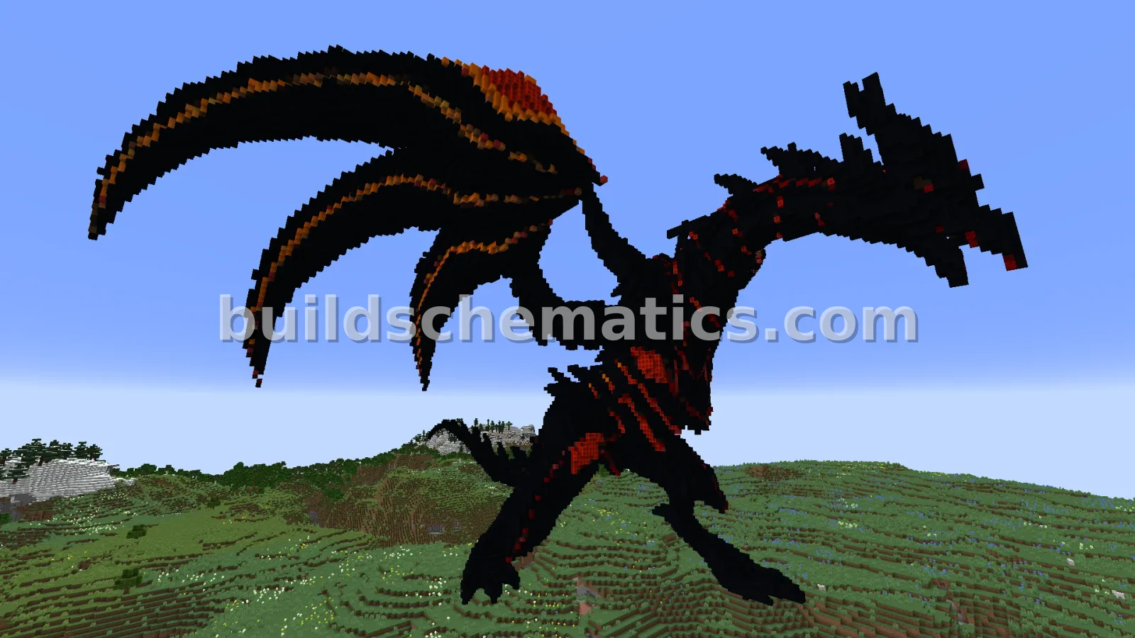 Red-Eyes Dragon Statue Mega Build — view 4