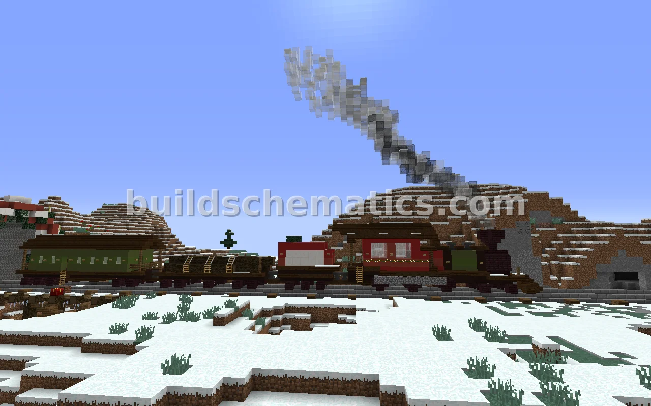 Christmas Themed Train — view 2