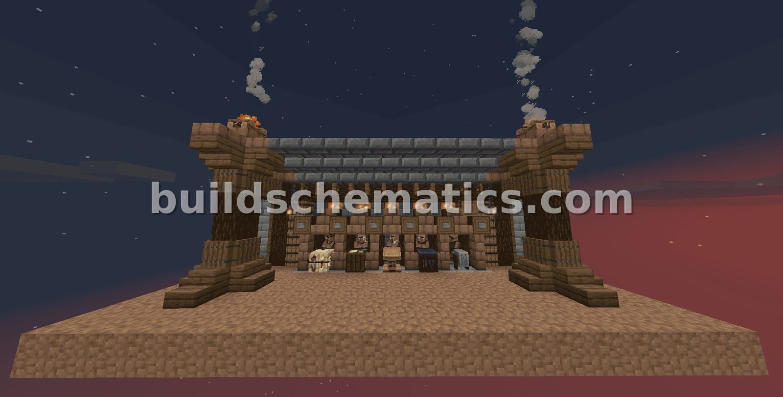 Spruce Adobe Trading Hall — view 2