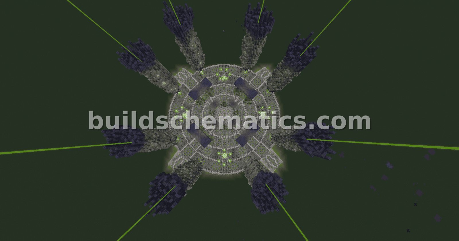 Nether Portal Hub Structure — view 2