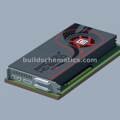 AMD Radeon HD 6850 Pixel Art