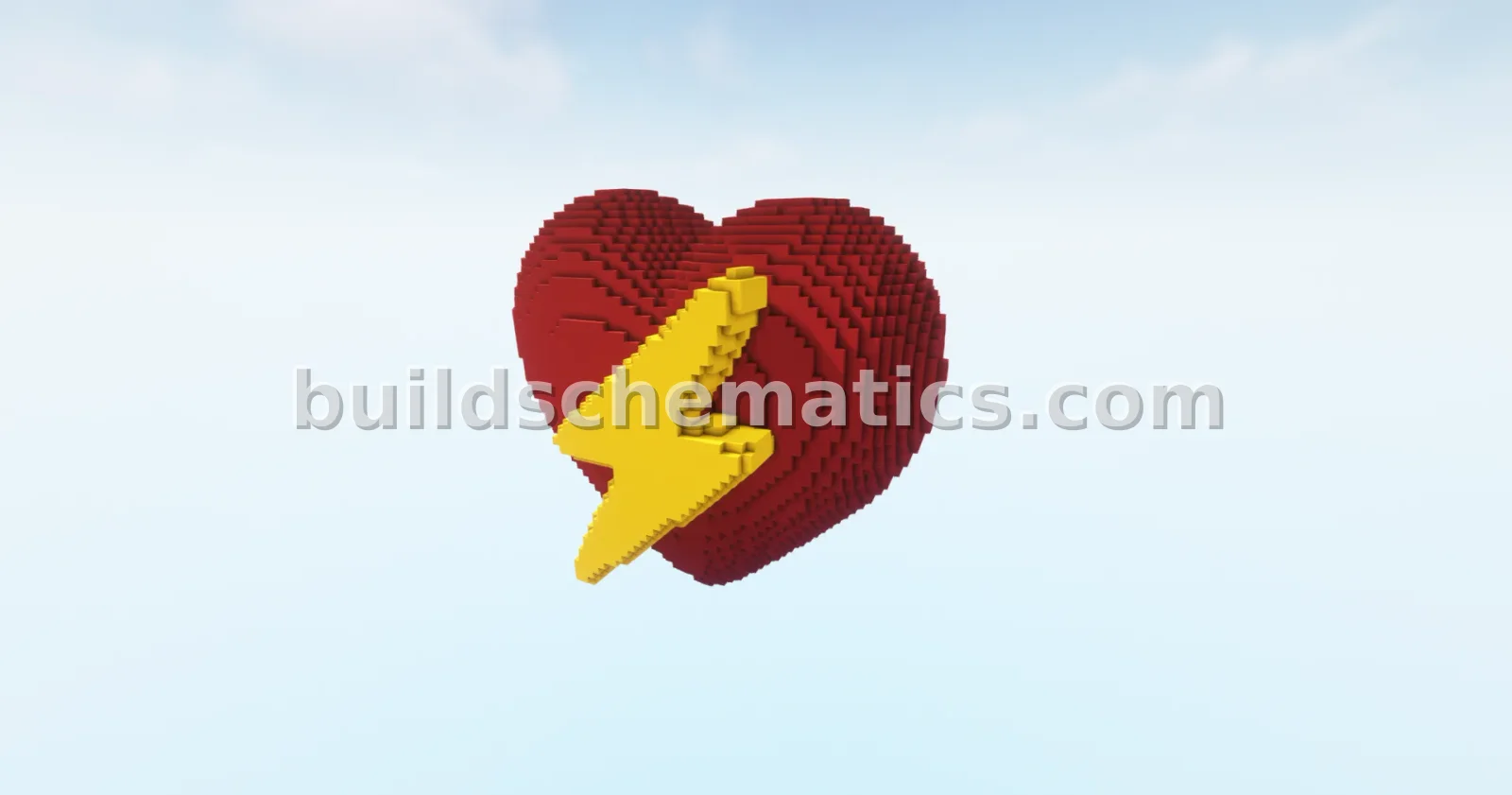GuardianBR's Minecraft Thunder Heart Statue — view 4