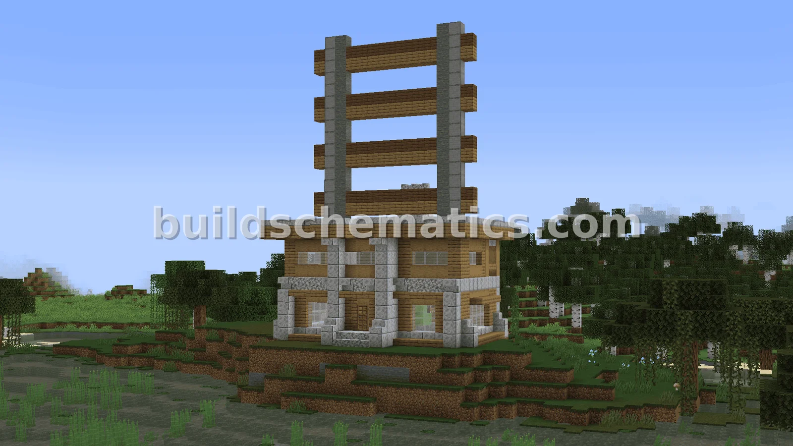 Compact Rail Duplicator Farm