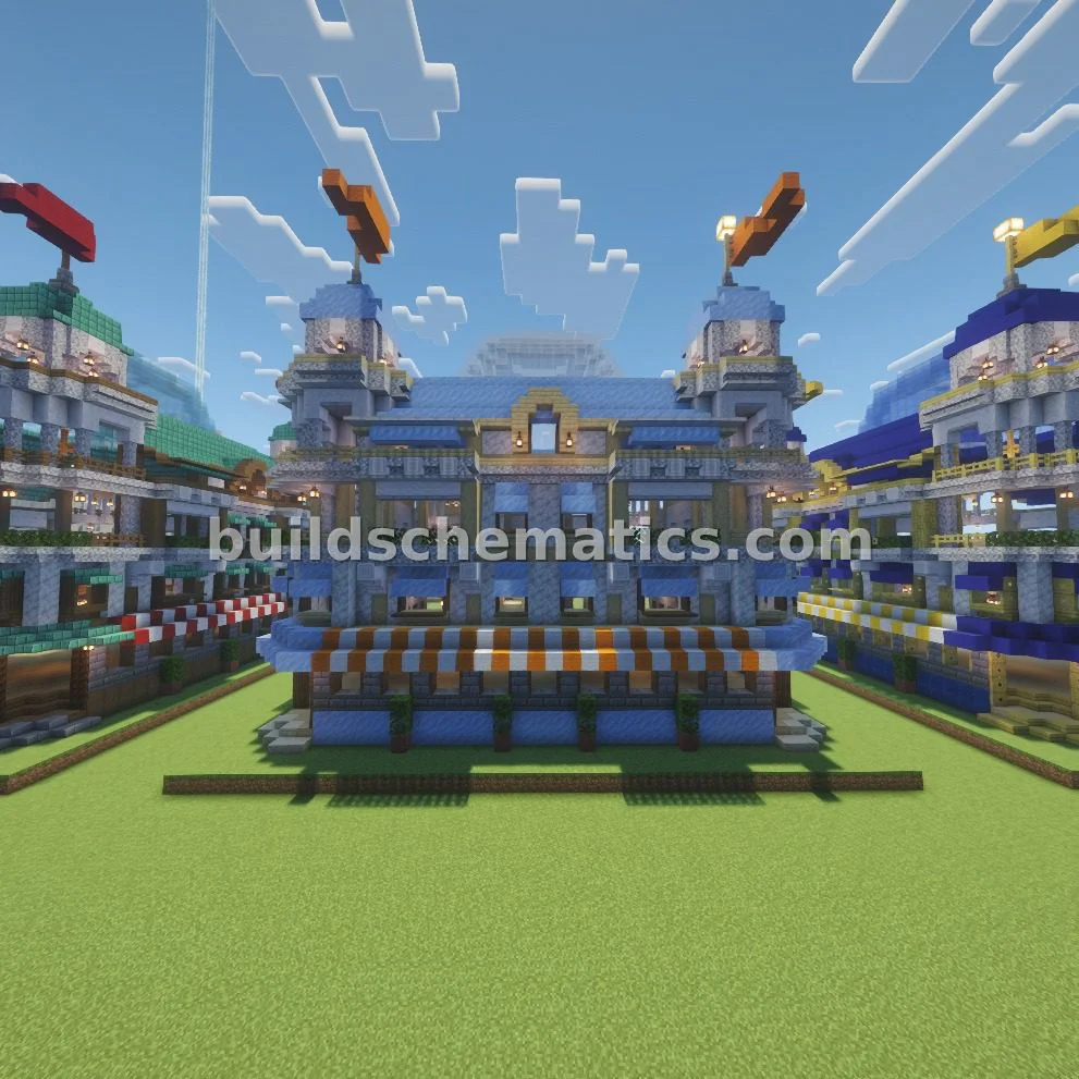 Medieval Blue Shop
