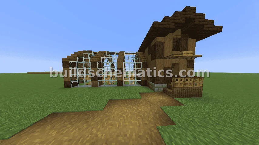 Apiary House With Beehive Space And Small Fish Tank
